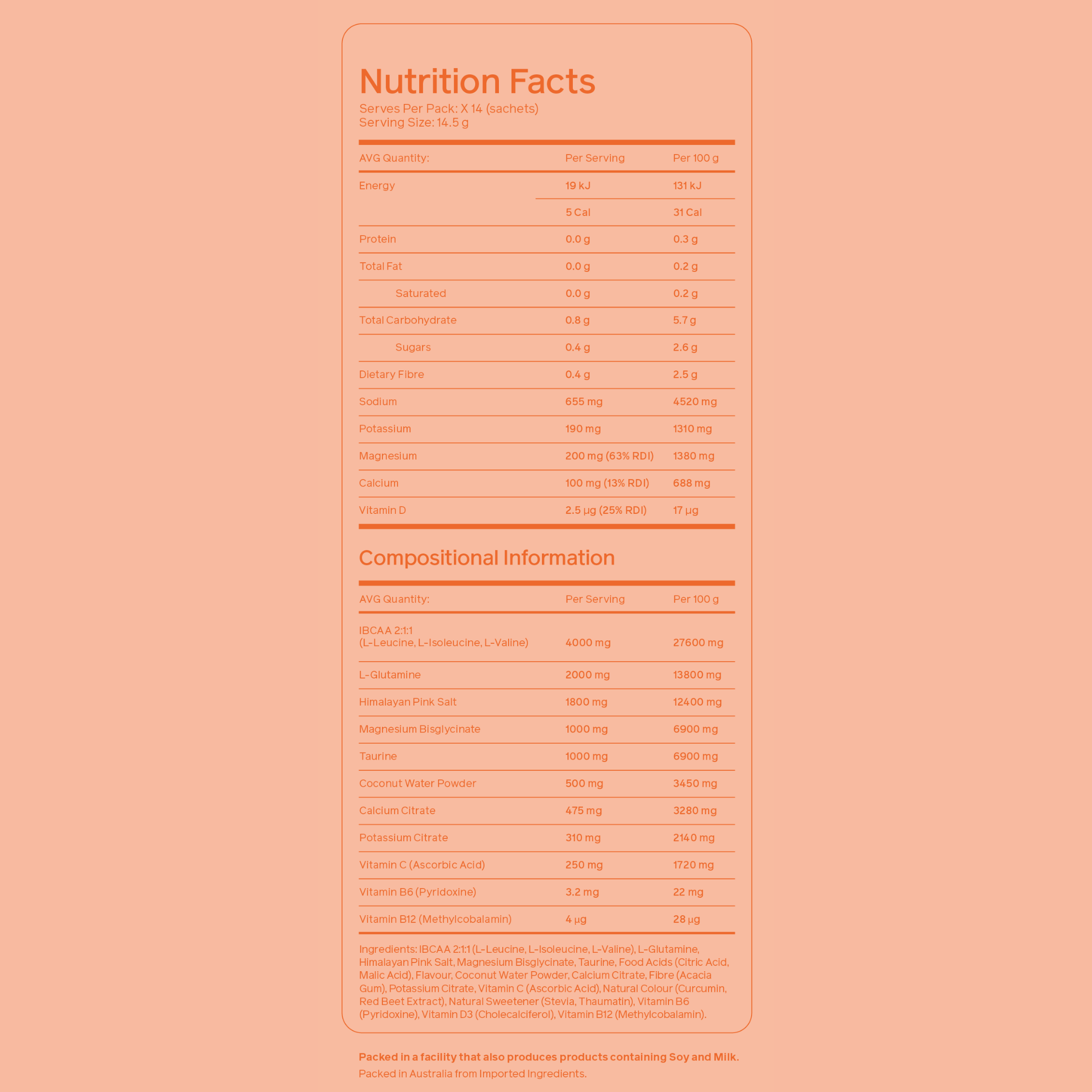 Hydration + Amino Blend | Peach Iced Tea